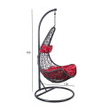 Hanging chair COCO dark grey