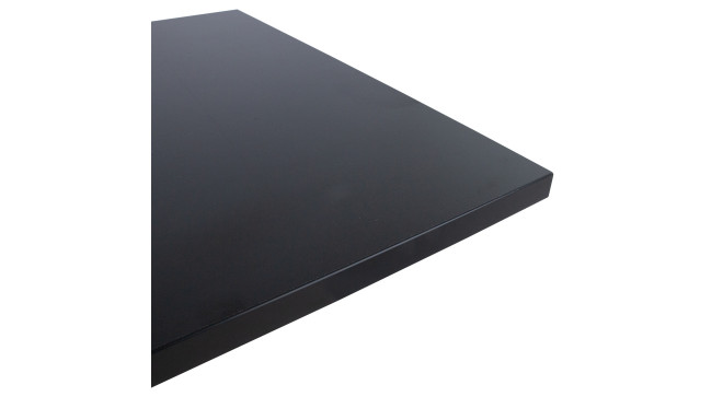 Table top ERGO 140x80cm, black