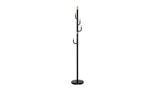 Coat rack GLADE D28xH174cm, black