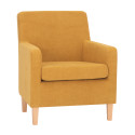 Armchair LEENE yellow