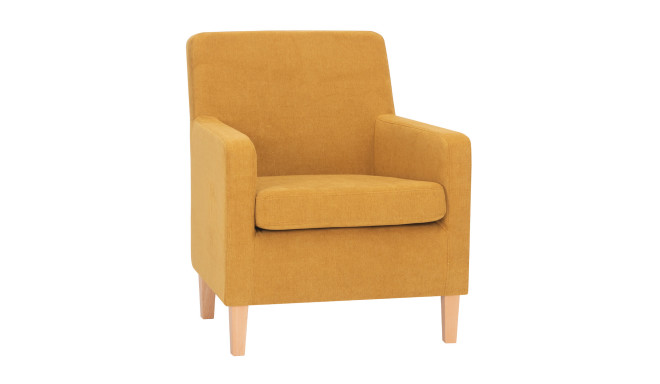 Armchair LEENE yellow