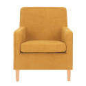 Armchair LEENE yellow