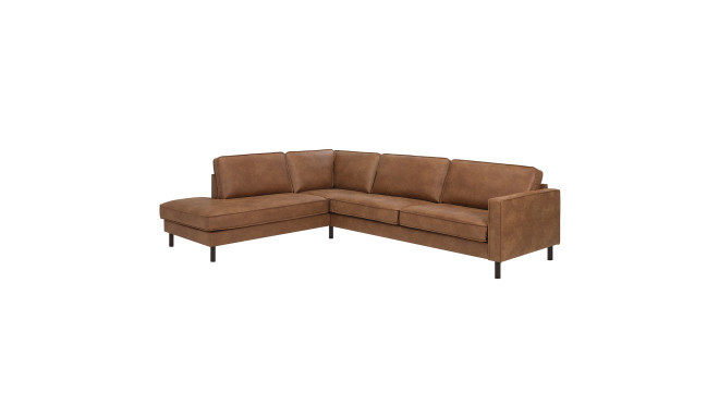 Corner sofa LUCAS LC brown