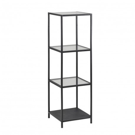 Shelf SEAFORD 35x37xH119,5cm, glass
