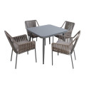 Garden furniture set ANDROS table and 4 chairs