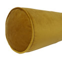 Pillow roll VELVET D18x50cm, mustard yellow