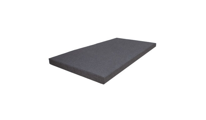 Foam mattress 80x200cm, greyish brown