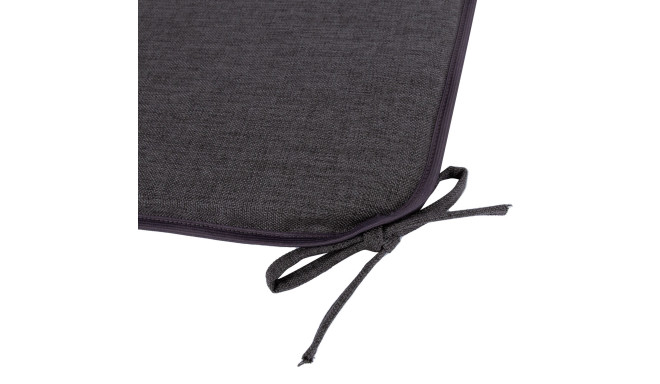 Chair pad SUMMER 39x39cm, dark grey