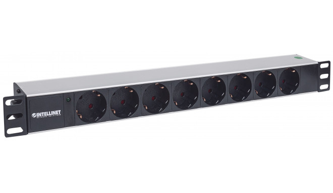 Intellinet PDU 1U toitepistikuriba 19" rack-kappi 714037