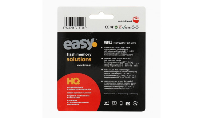 IMRO pendrive EASY (ECO) 16GB USB2.0