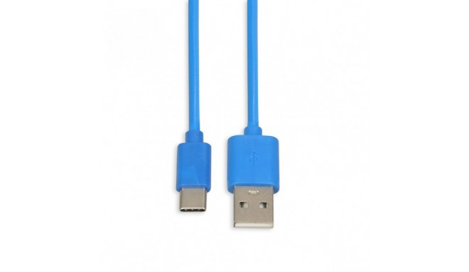 iBox IKUMTCB USB kaabel 1 m USB 2.0 USB A USB C sinine