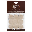 Furniture protective felt pads D28mm, 9pcs, beige
