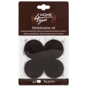 Mööblikaitse vilt D43mm x 4tk, must