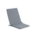 Seat/back cushion SIMPLE GREY 42x90xH3cm