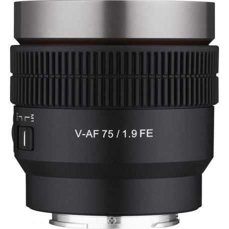 Samyang V-AF 75mm T1.9 FE objektiiv Sonyle