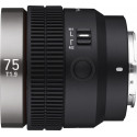 Samyang V-AF 75mm T1.9 objektiiv Sonyle