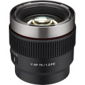 Samyang V-AF 75mm T1.9 objektiiv Sonyle