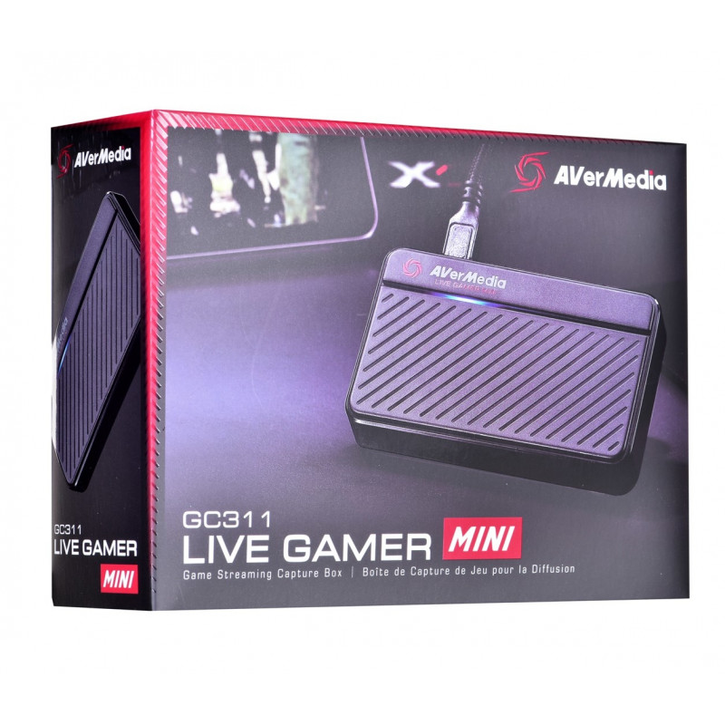 Карта видеозахвата AVERMEDIA Live Gamer Mini, gc311. AVERMEDIA HDMI to USB Live Gaming.