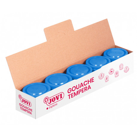 Guaššvärv JOVI Scholar, 5tk, sinine, 35ml
