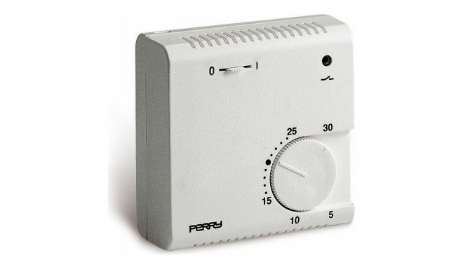 Thermostat Perry 03016 White Analogue