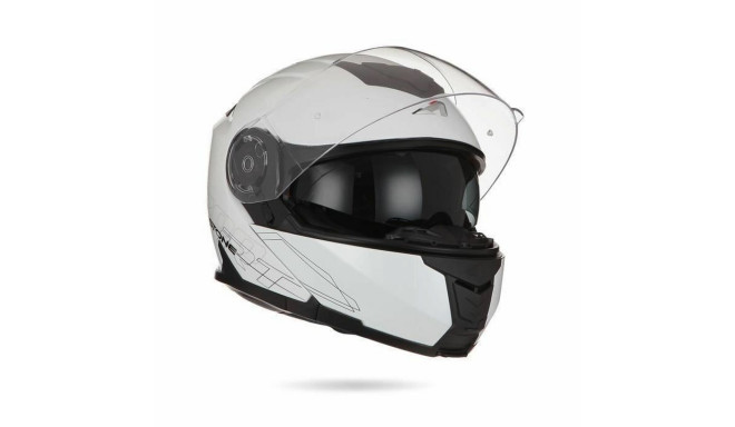 Ķivere Astone Helmets RT1200 Balts Modulārs (S)