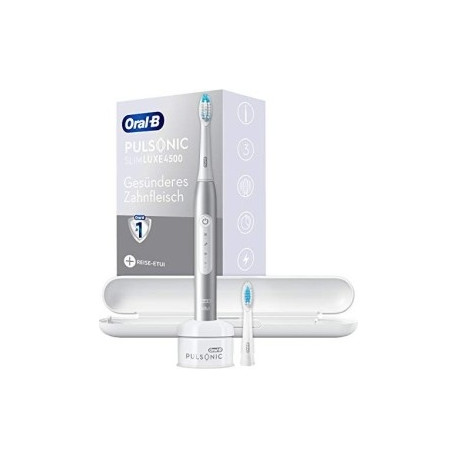 Braun Oral-B elektriline hambahari Pulsonic Slim Luxe 450, platinum
