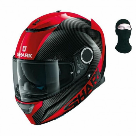 Pilna ķivere Shark Helmets Spartan Sarkans Melns Anglija (XS)