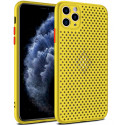 Fusion Breathe ümbris silikoonist ümbris Apple iPhone 12 Pro Max jaoks kollane