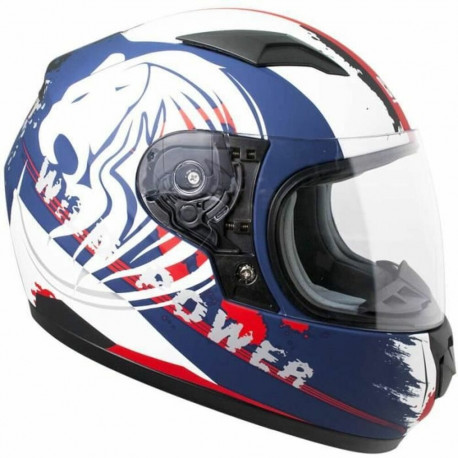 Full Face Helmet CGM 48 cm Red Blue White S Boys