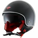Helmet Astone Helmets MiniJet Re Red Black M Motorcycle