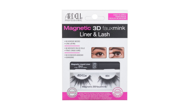 Ardell Magnetic 3D Faux Mink 854 (1ml) (Black)