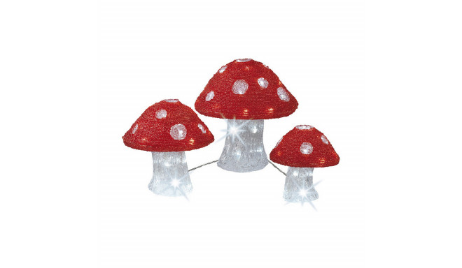 Lamp Lumineo Transparent Mushrooms (Cool White)