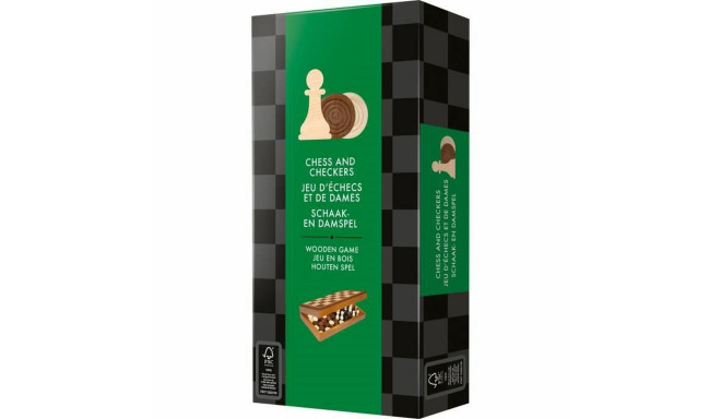 Spēlētāji Asmodee Chess and Checkers Set (FR)