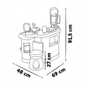 Парикмахерский набор для детей Smoby BARBER SHOP 69 x 48 x 91,5 cm 69 x 48 x 91,5 cm