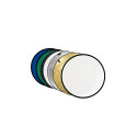 Godox 7 in 1 Reflectiescherm Goud, Zilver, Zwart, Wit, Transparant, Blauw, Groen   60cm