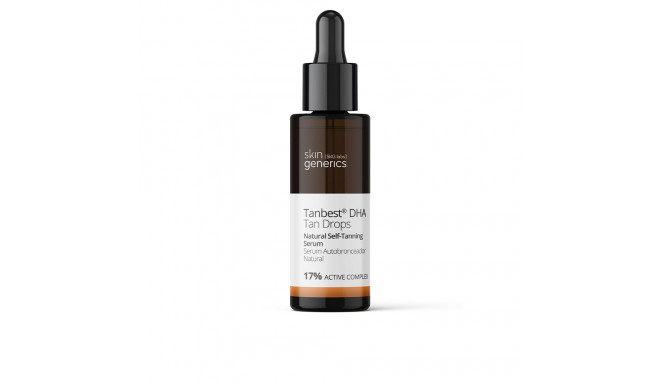 SKIN GENERICS TANBEST DHA TAN DROPS serum autobronceador natural 17% 30 ml