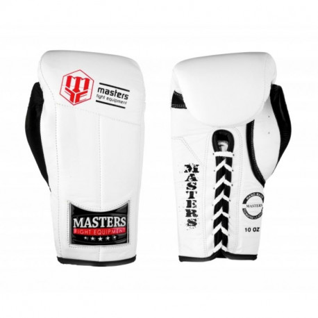 Boxing gloves Masters RBT-MFE-S 10 oz 01112-01 (biały)