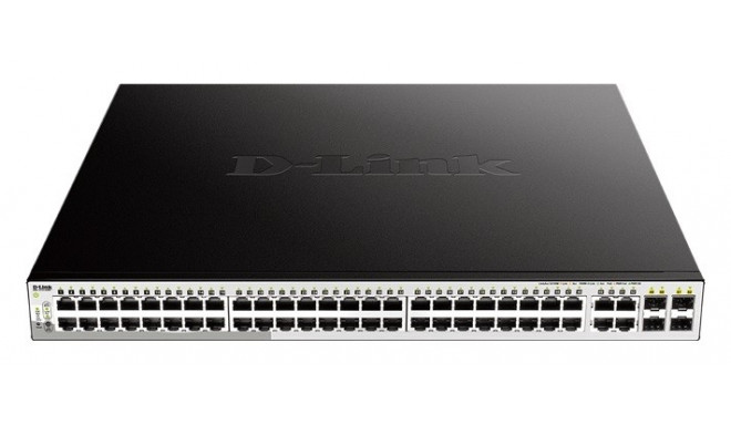 Switch DGS-1210-52MP 48GE PoE+ 4SFP