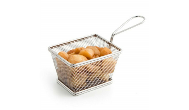 Basket for Presenting Aperitifs Quid Select Steel Metal - 13 x 10 cm