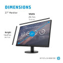 HP P27v G4 68.6 cm (27") 1920 x 1080 pixels Full HD LCD Black