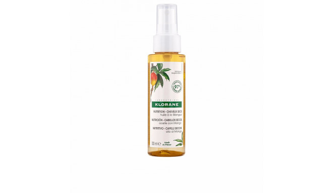KLORANE AL MANGO aceite nutrición para cabello seco 100 ml
