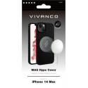 Vivanco kaitseümbris Mag Hype Apple iPhone 14 Plus, must (63482)