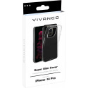 Vivanco case  Super Slim Cover Apple iPhone 14 Pro, transparent (63474)