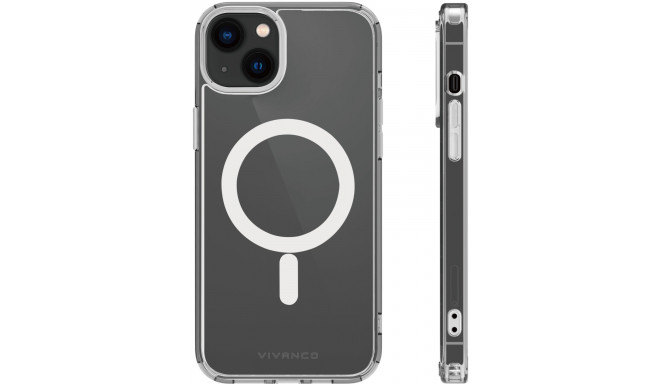 Vivanco защитный чехол Mag Steady Apple iPhone 14 Plus, прозрачный (63484)
