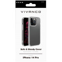 Vivanco case Safe&Steady Anti Shock Apple iPhone 14 Pro, transparent (63473)