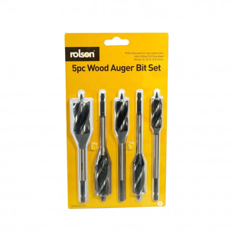Rolson puidupuuride komplekt 5 osa 16-25mm RL-48547