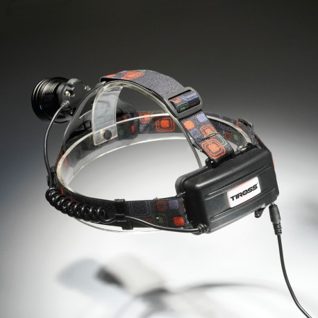 Tiross professionaalne laetav pealamp 10W TS-1950