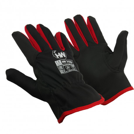 Hard Work töökindad mikrotehnilisest nahast PU/peopesa 3152B 11