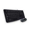 Klaviatuur+hiir Logitech MK120 Desktop SWE USB, garantii 2 aastat