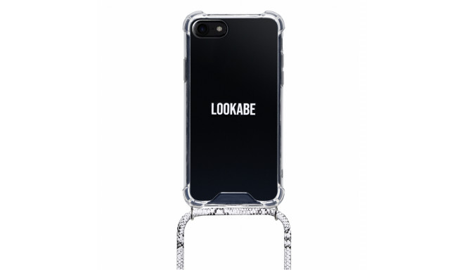 Lookabe Necklace Snake Edition iPhone 7/8+ silver snake loo017